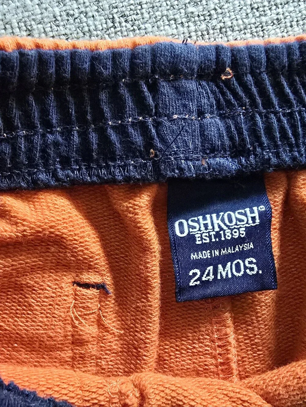 Vintage OshKosh Bright Orange Shorts